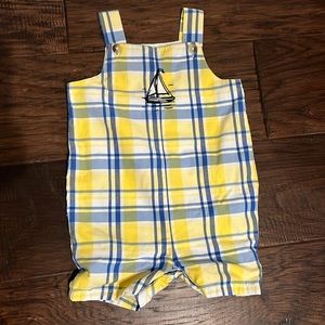 9 month sailboat overalls